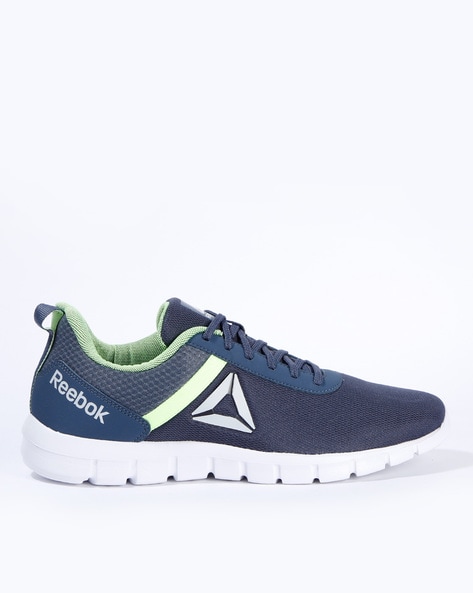 Blue Neon Green Sports Shoes for Men by Reebok | Ajio.com