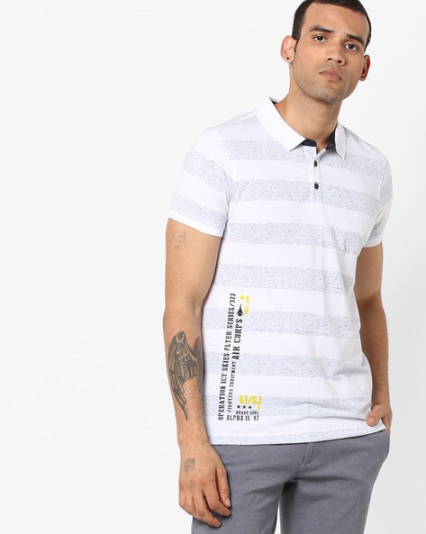 spykar polo t shirts