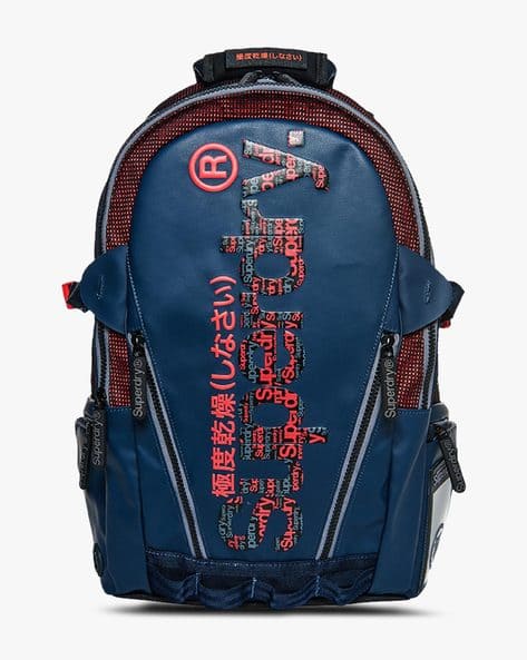 superdry backpack red