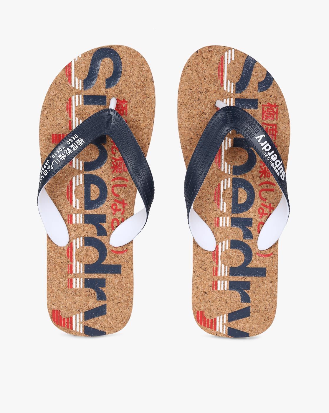 superdry cork flip flops