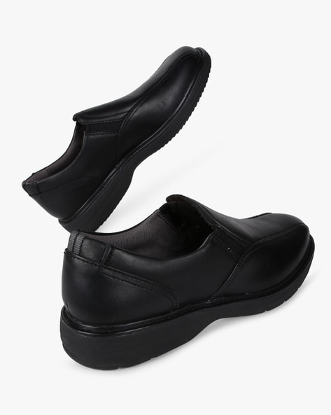 clarks formal black shoes