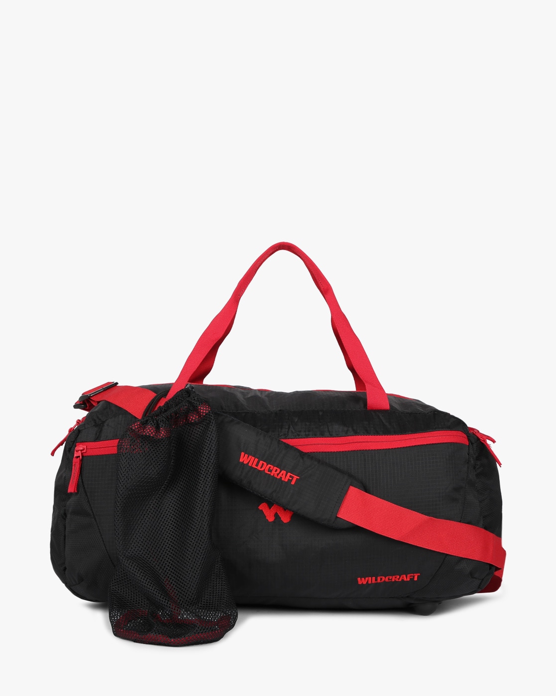 Buy Black Wildcraft Duffel Bag with Adjustable Shoulder Strap | AJIO