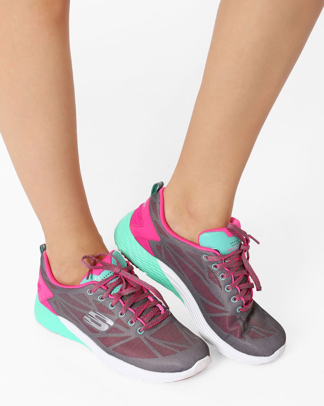 ål typisk shilling Buy Grey Sports Shoes for Women by Skechers Online | Ajio.com