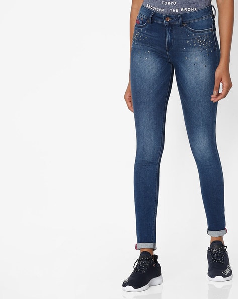 superdry standard skinny jeans