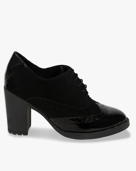 Buy Black Heeled Shoes for Women by CATWALK Online 