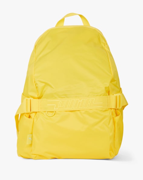 yellow puma backpack