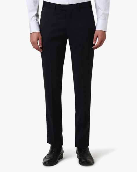 Plain Armani Formal Stretchable Formal Pants, Men