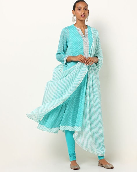 biba asymmetric kurta set