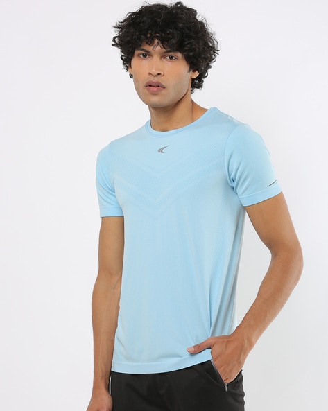 Buy Blue Tshirts for Men by PERFORMAX Online