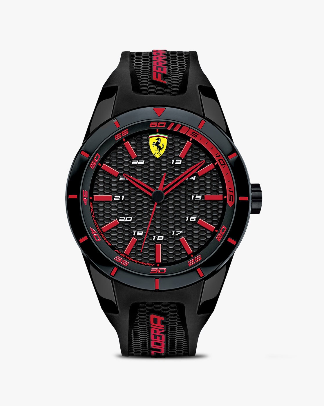Scuderia Ferrari Pilota Evo Black Leather Chronograph Men's Sport Watc –  The Watch Factory Australia