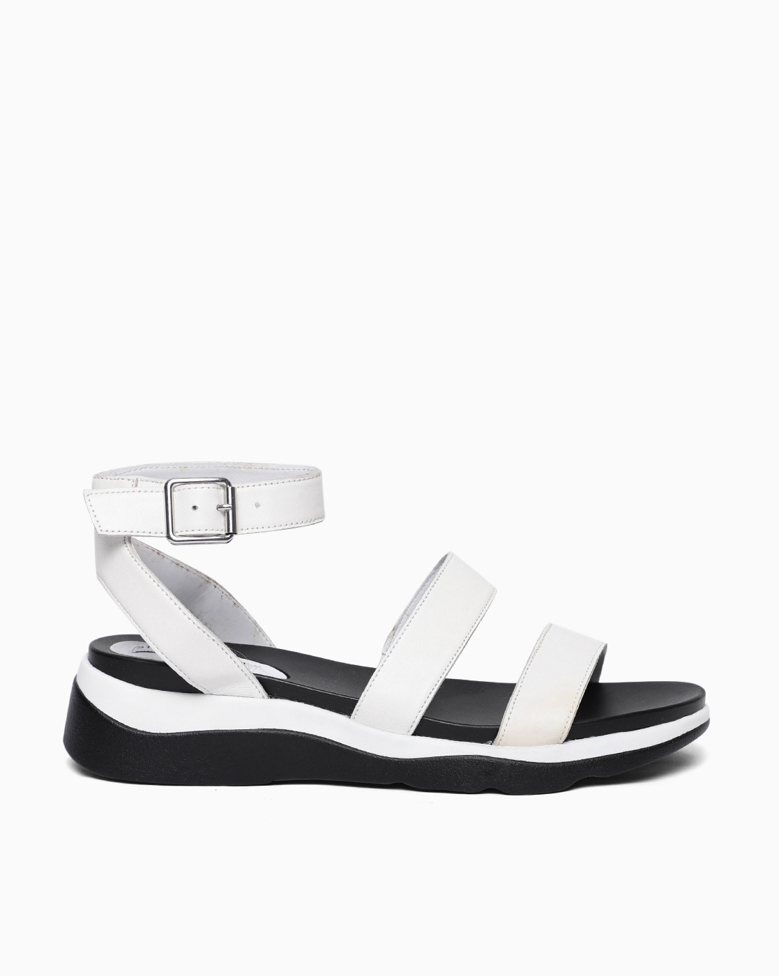 Buy White Heeled Sandals for Women by 