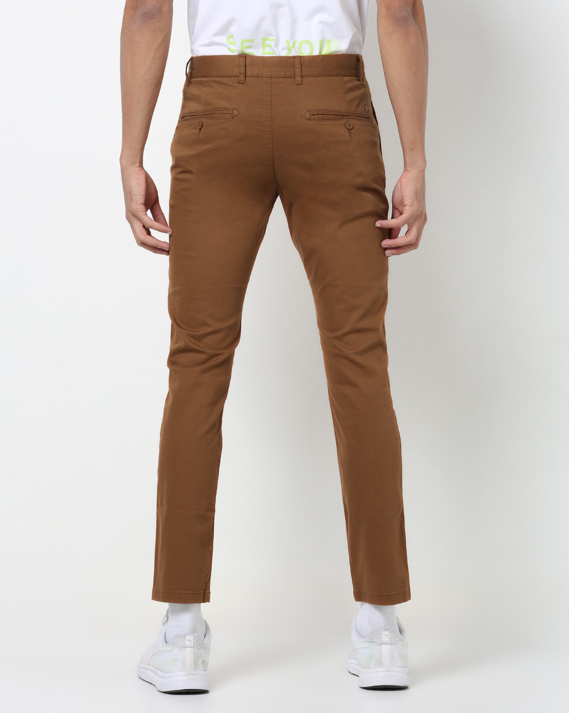 Buy Celio Men Navy Self Design Joggers - Trousers for Men 1894852 | Myntra