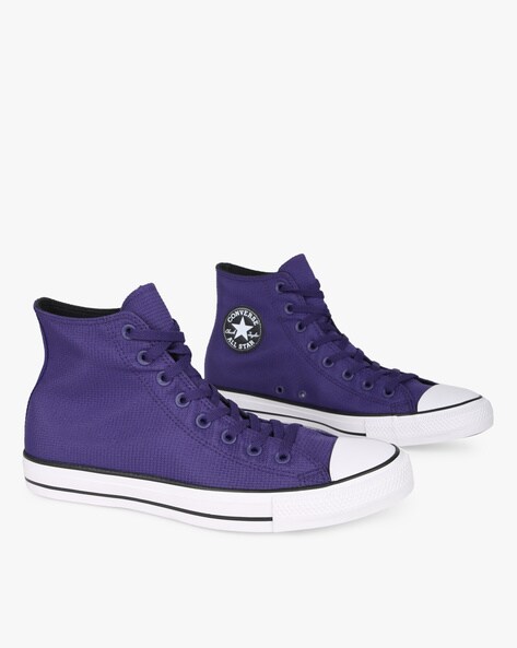 Mens purple outlet converse all stars