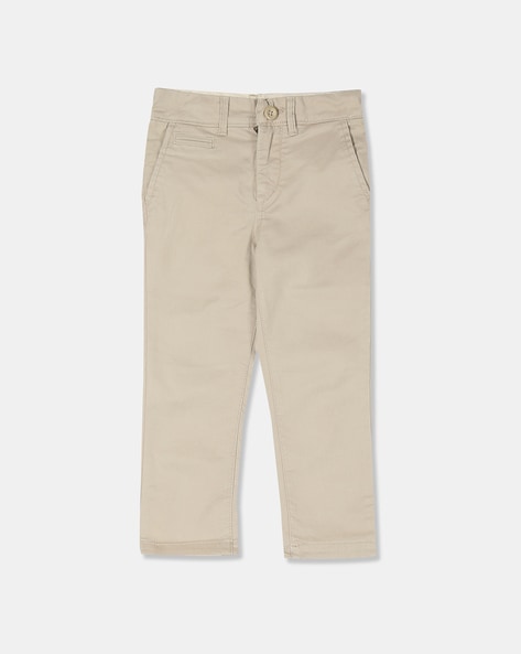 Mid-Rise Cotton Stretch Chinos