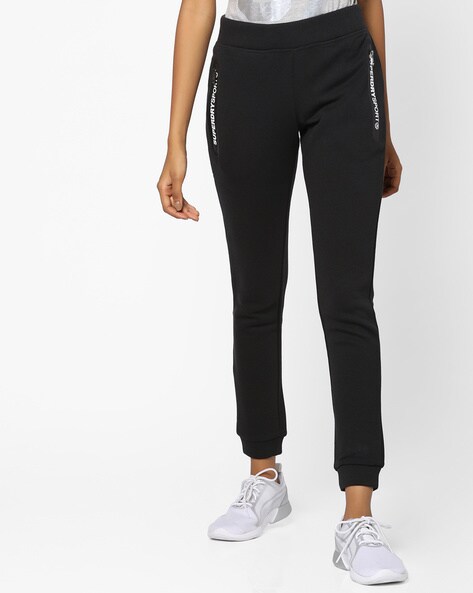 track pants with zipper pockets womens