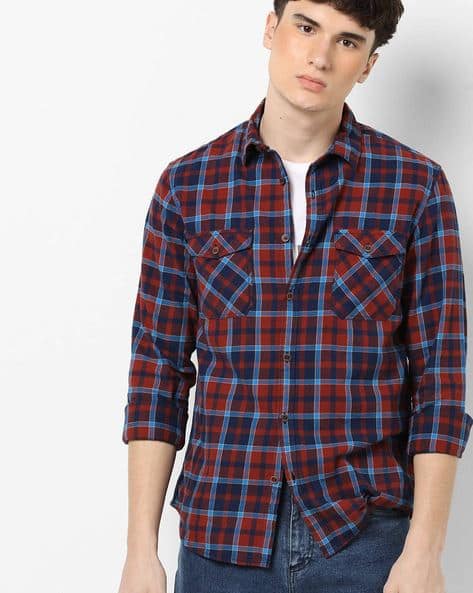 Buy Rose Red Shirts for Men by AJIO 