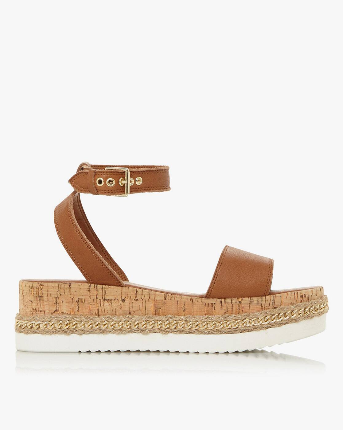 Buy Brown Heeled Sandals for Women by 