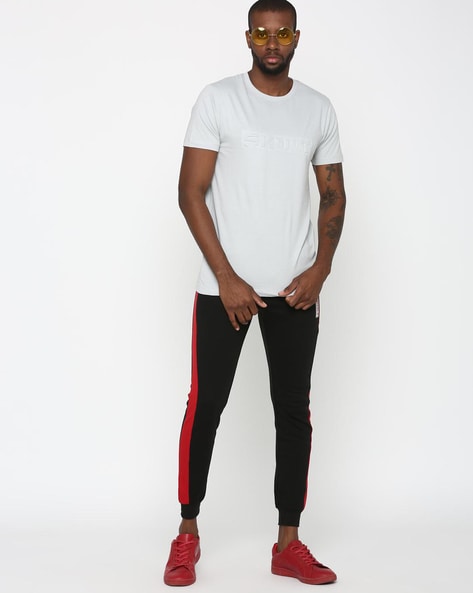 $102 32 Degrees Cool Men'S Pajama Black Shirt Red Pants Set Lounge  Sleepwear Xl | eBay