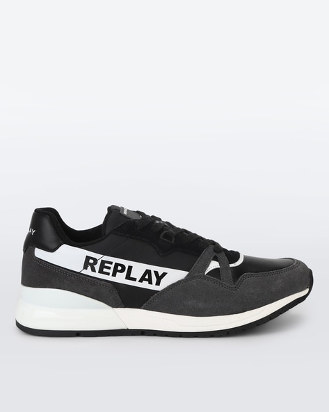 Shop REPLAY Men's Black Shoes