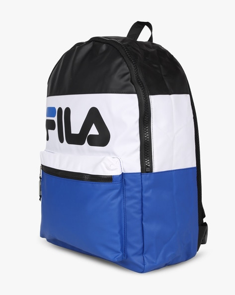 Fila backpack sale red white blue