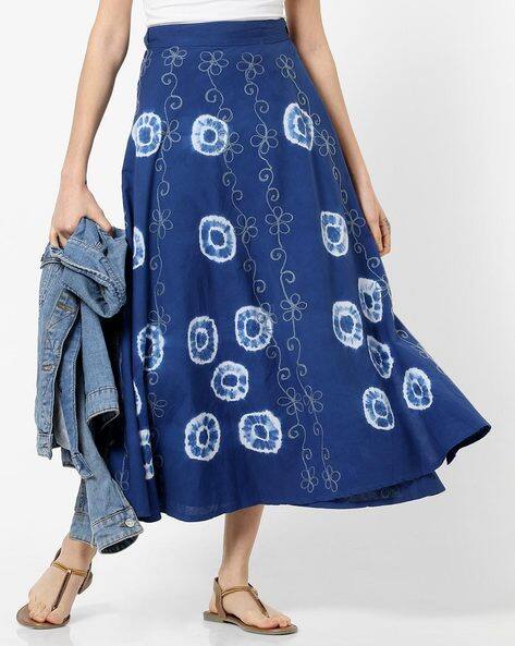 wrap around skirt ajio