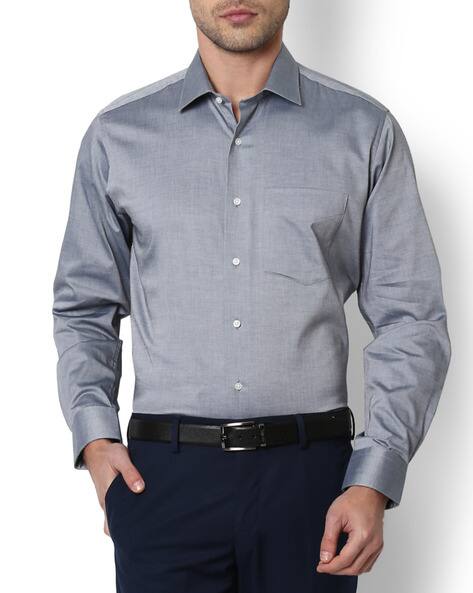 Buy Grey Shirts for Men by VAN HEUSEN 