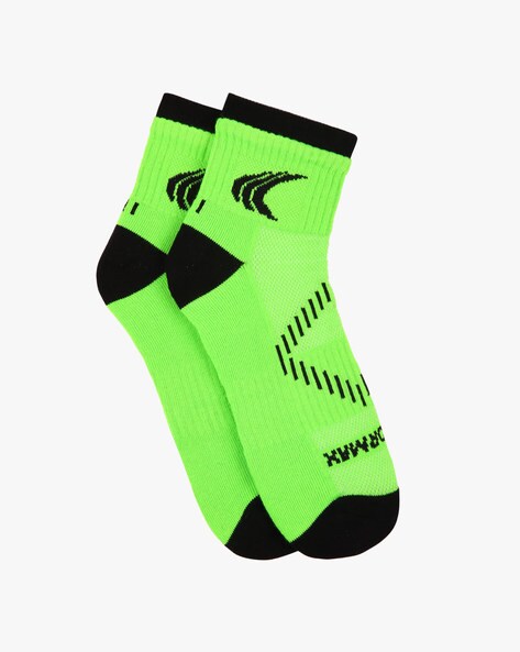 mens lime green socks