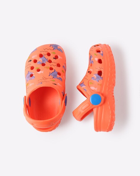 boys orange sandals