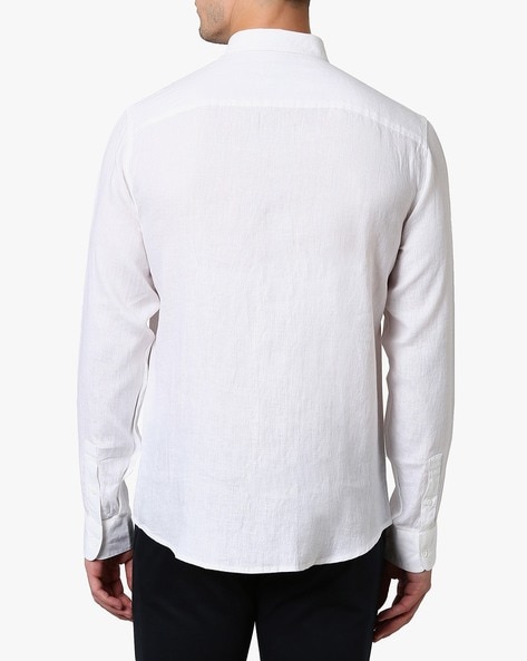 Armani white shirt outlet mens