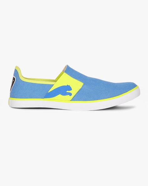 Puma lazy cheap slip on blue