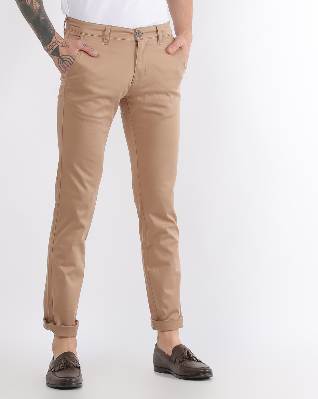 Buy Khaki Trousers  Pants for Men by Giordano Online  Ajiocom