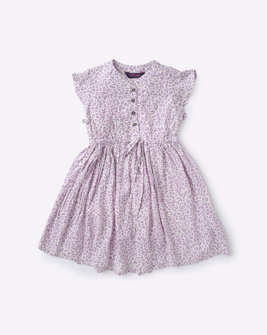 lilac toddler dress