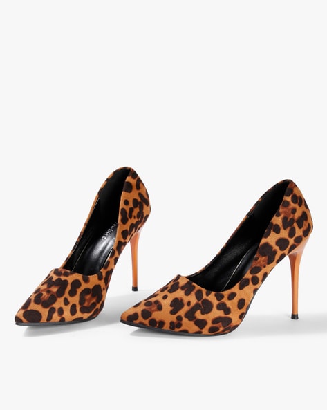 Christian Louboutin | So Kate 120 satin leopard pump | Savannahs