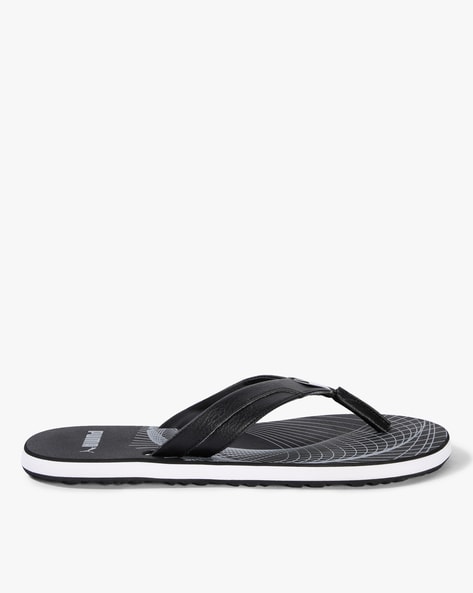 Buy Black Flip Flop Slippers for Men by Puma Online Ajio