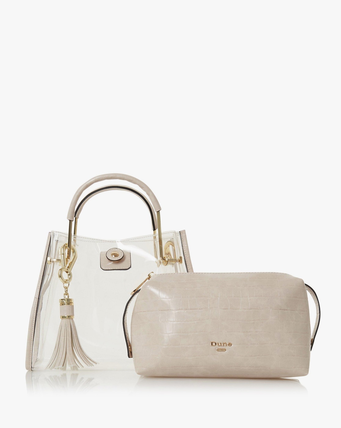 clear top handle bag