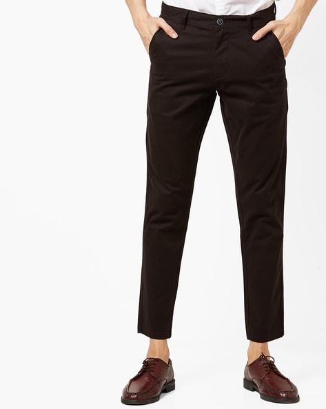 Buy Olive Trousers & Pants for Men by ALCOTT Online | Ajio.com