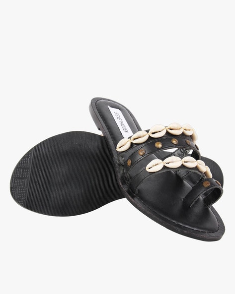 Steve madden best sale shell sandals