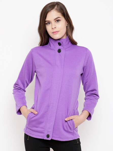 Buy Violet Jackets & Coats for Women by Belle Fille Online