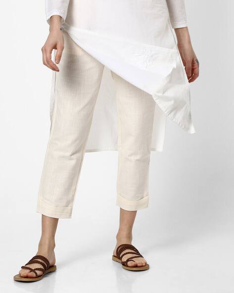 off white dress pants womens