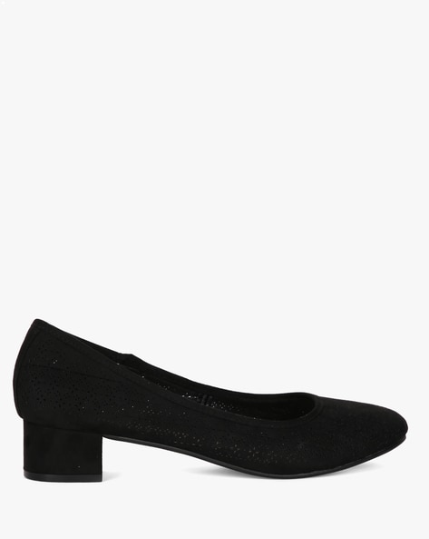 Buy Black Heeled Shoes for Women by 