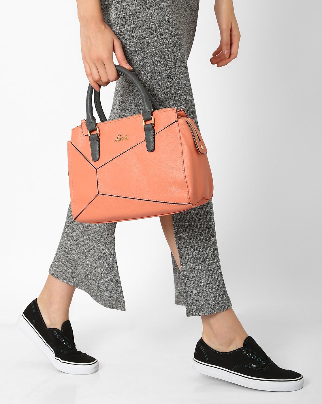 lavie peach handbag