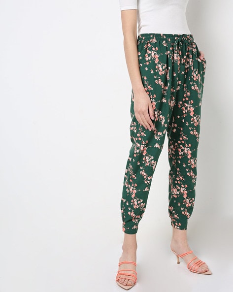 Printed Joggers with Insert Pockets