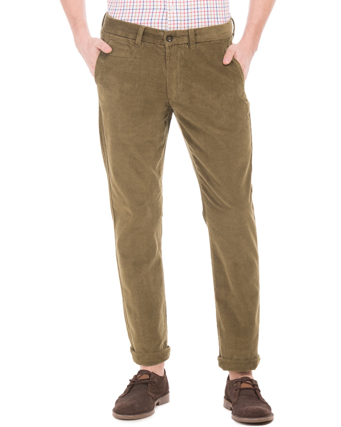 Buy Khaki Trousers  Pants for Men by ARROW Online  Ajiocom