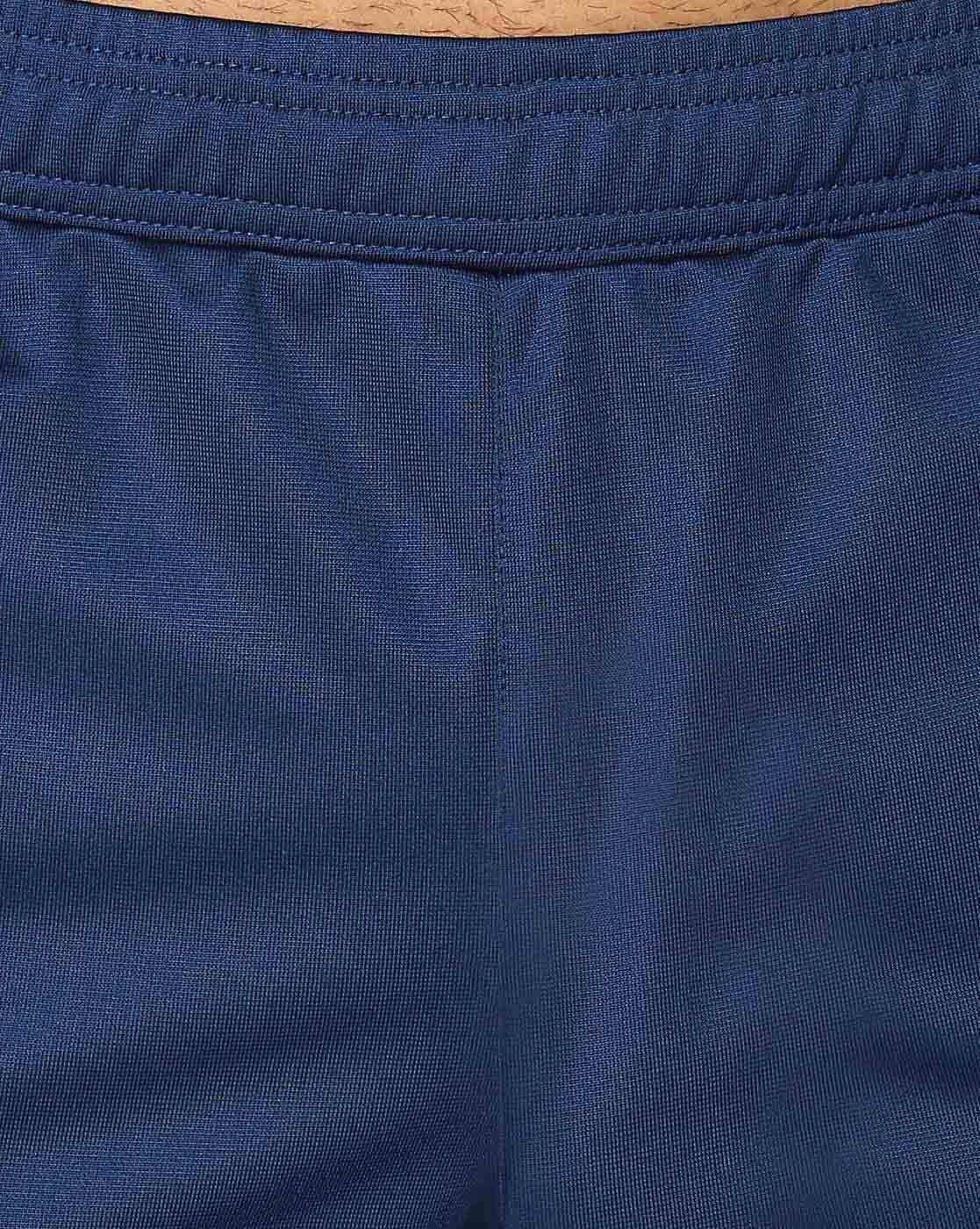 Buy Navy Blue Now Or Never Relaxed Fit Track Pants AJIO