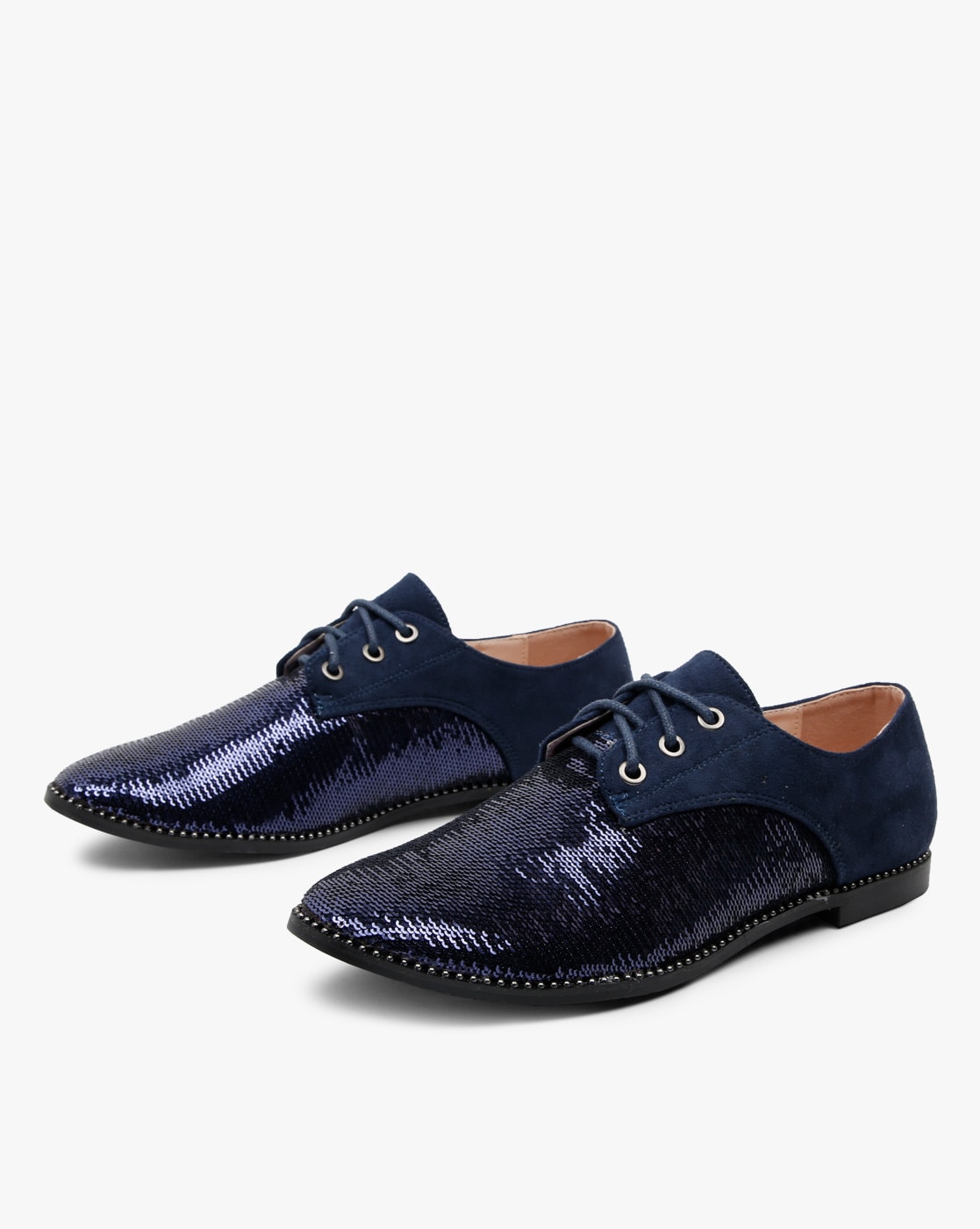 navy blue oxford shoes womens