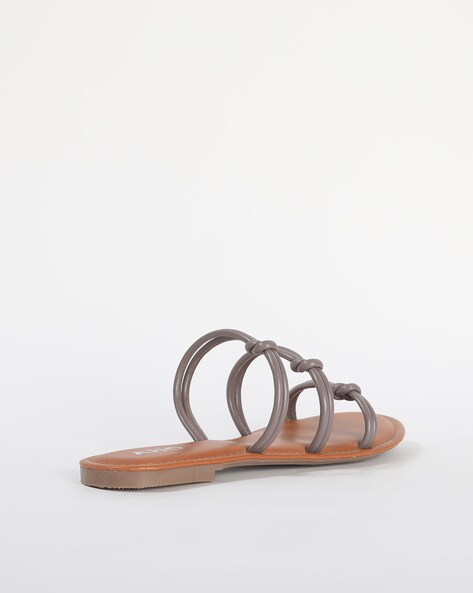 ajio flat sandals