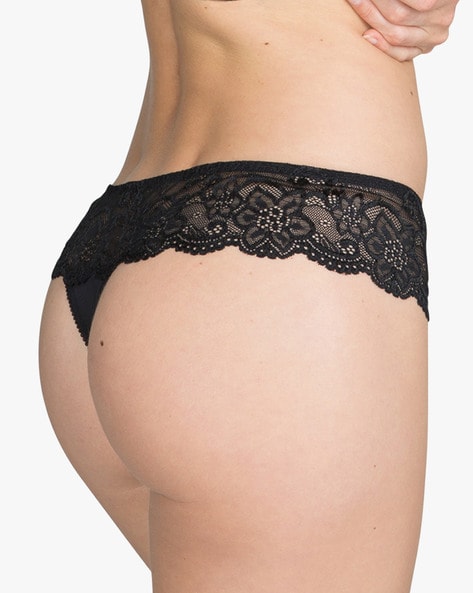 Panelled Lace Panties