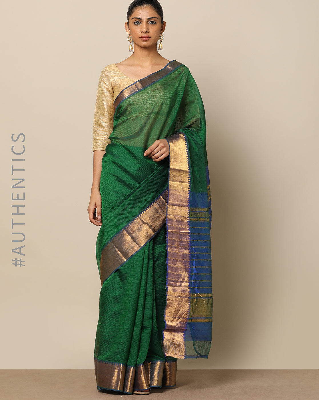 Buy Yellow Sarees for Women by Angoshobha Online | Ajio.com