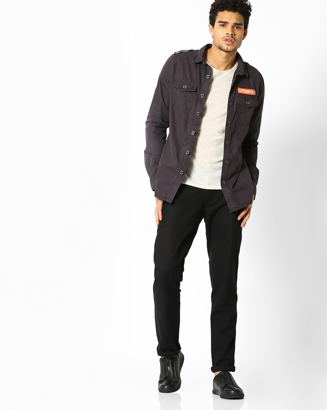 Superdry rookie deck jacket on sale midnight