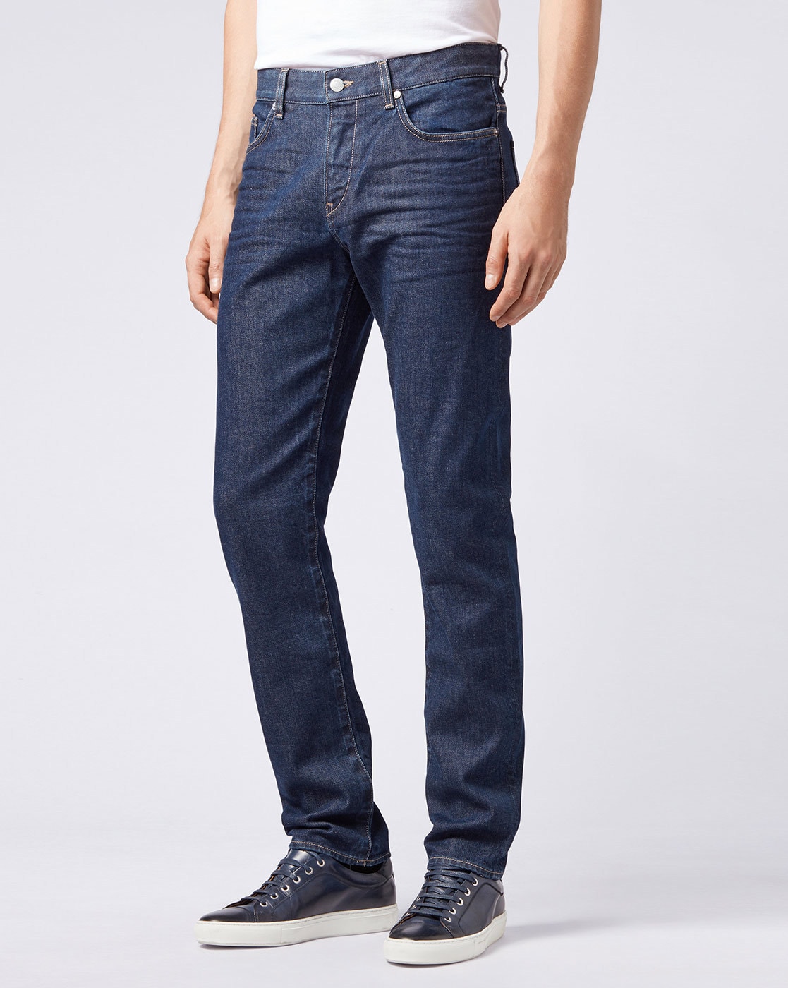 hugo boss navy jeans